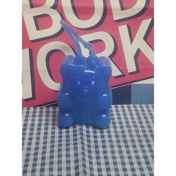 Bath & Body Works Accessories - BBW Blue Gummy Bear PocketBac Holder | Backpack Purse Bag - Travel Hand Care